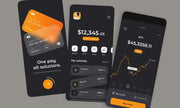 I will design mobile app UI UX